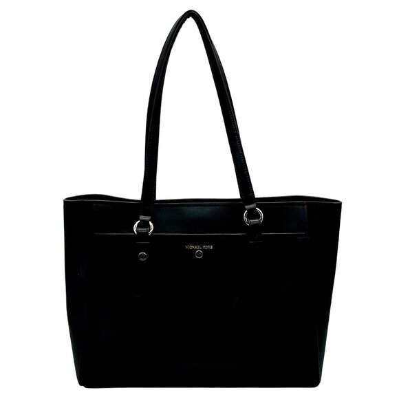 Michael Kors Black Saffiano Leather Large Sullivan Tote - Picture 1 of 13